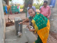 Water tank setup at chinchwadi gaon
